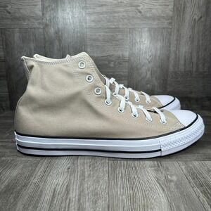 Converse Chuck Taylor All Star Men's 9 Khaki Tan Canvas High Top NEW